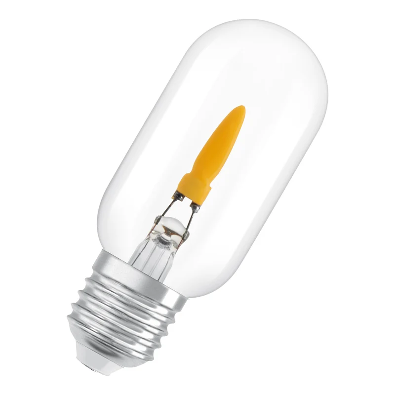 OSRAM LED Leuchte Stick Flame, Flammeneffekt, 1W, 1800K, Warmweiß, E27, 2er Pack
