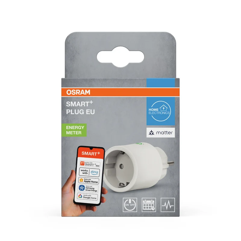 AKTION - OSRAM Wifi SMART+ Smarte Outdoor Überwachungskamera Weiß inkl. Gratis Smart Plug