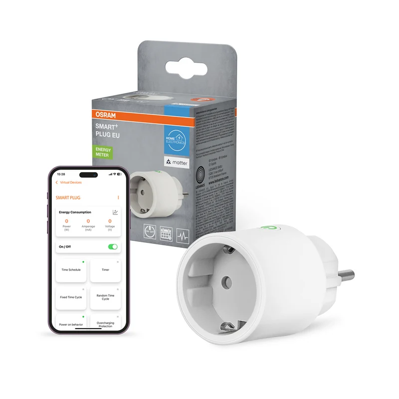 AKTION - OSRAM Wifi SMART+ Smarte Outdoor Überwachungskamera Drehbar Weiß inkl. Gratis Smart Plug