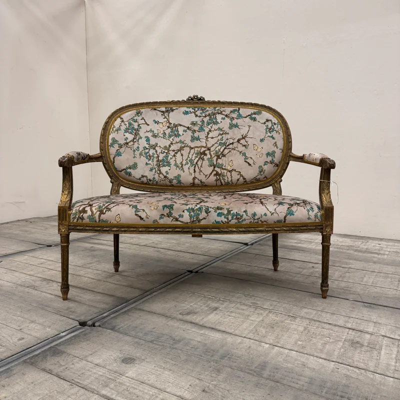 Thomas Klotz Upcycling Barock Sofa 2-Sitzer Chinoiserie Unikat