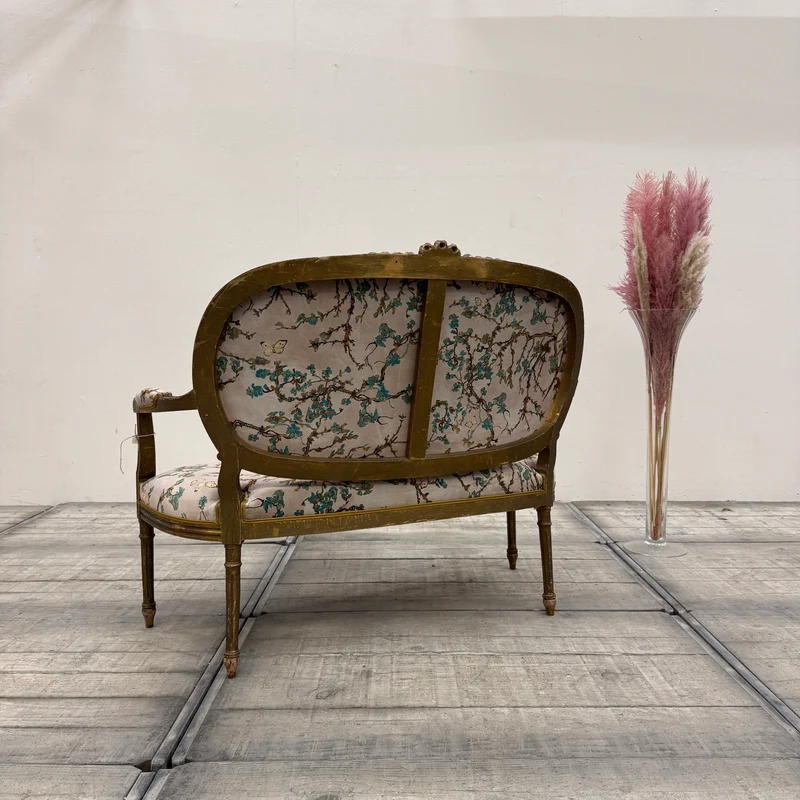 Thomas Klotz Upcycling Barock Sofa 2-Sitzer Chinoiserie Unikat