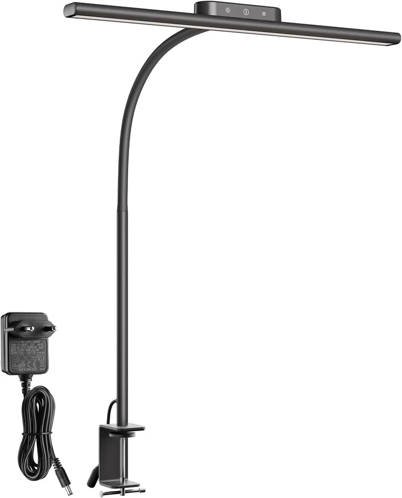 Lepro 11W Schreibtischlampe Dimmbar Grey
