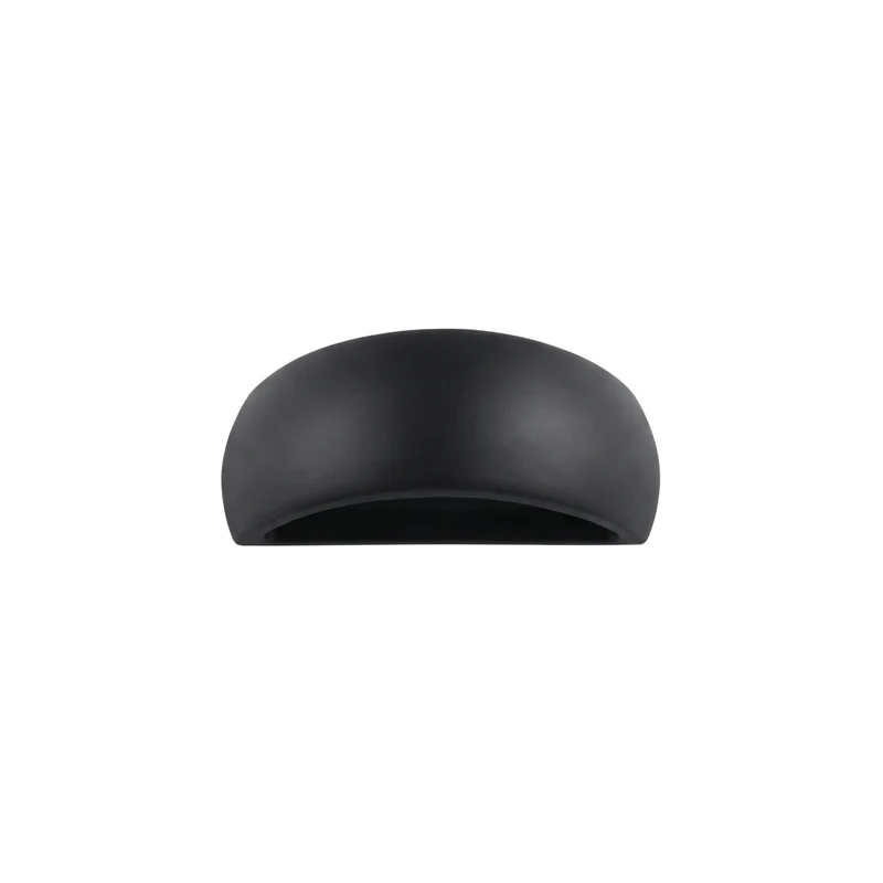 Moderne schwarze Keramik-Wandleuchte – Neravos