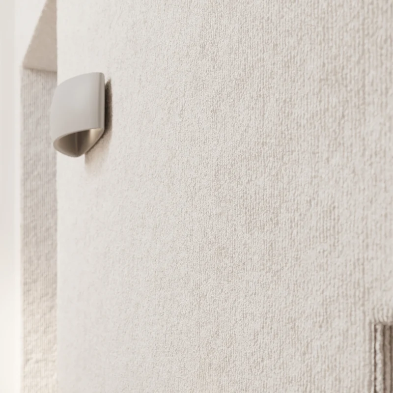 Moderne graue Keramik-Wandleuchte – Neralis