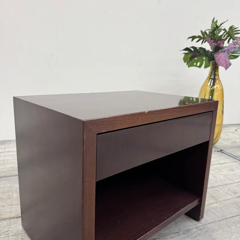 Nachttisch Dunkle Eiche 65cm Nachtkonsole Beistelltisch Tisch Gebraucht