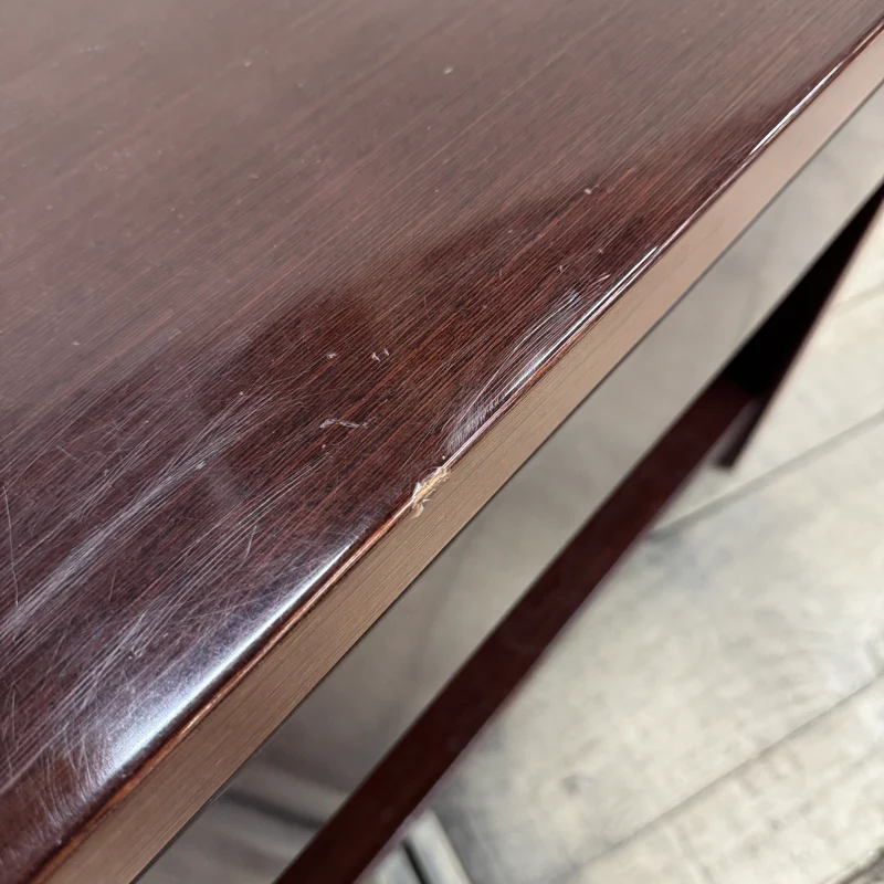 Nachttisch Dunkle Eiche 65cm Nachtkonsole Beistelltisch Tisch Gebraucht