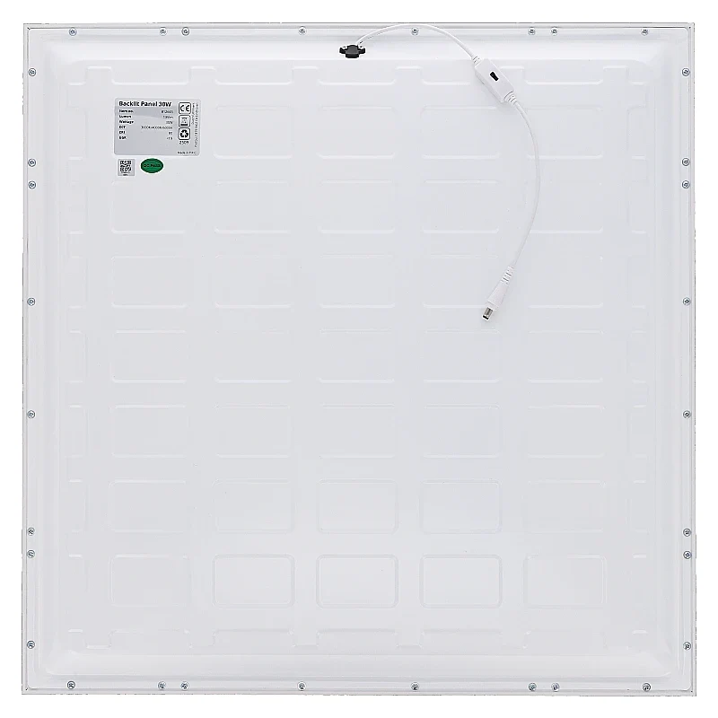 LED Panel | EUROPA | 60x60cm | 30W | Philips Driver | CCT-Switch | 1.5m Kabel | mit Eurostecker