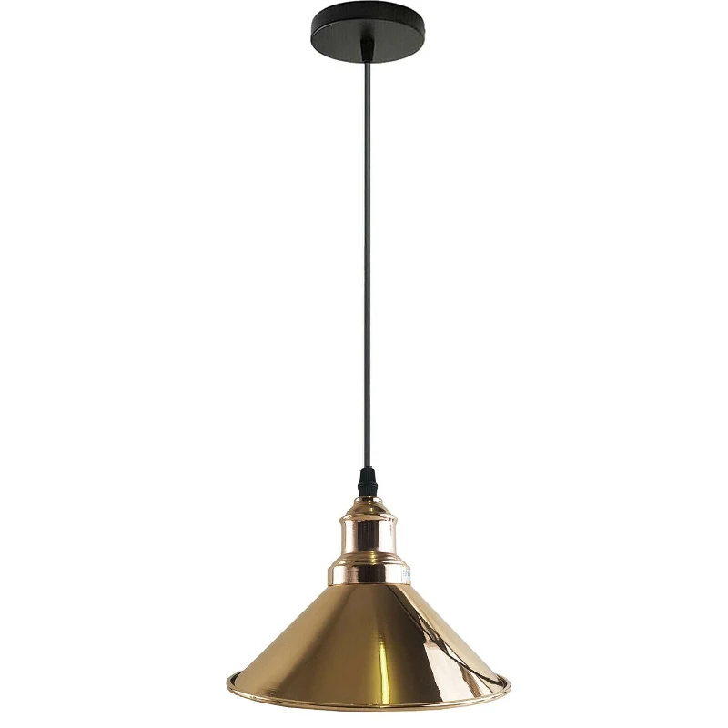Vintage Pendelleuchte Industrie Metall Hängeleuchte ~4041