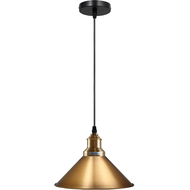 Vintage Pendelleuchte Industrie Metall Hängeleuchte ~4041