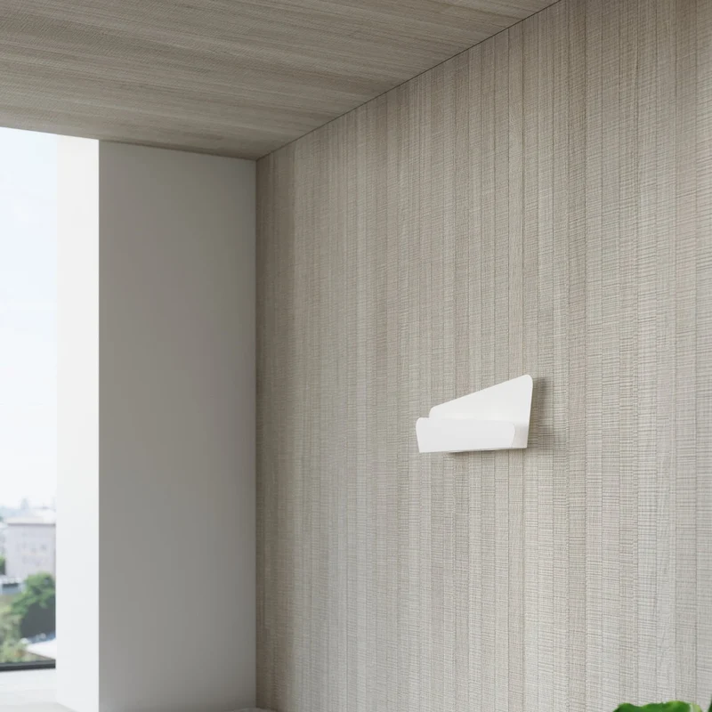 Moderne weiße Wandleuchte für den Flur – modèle Valessia