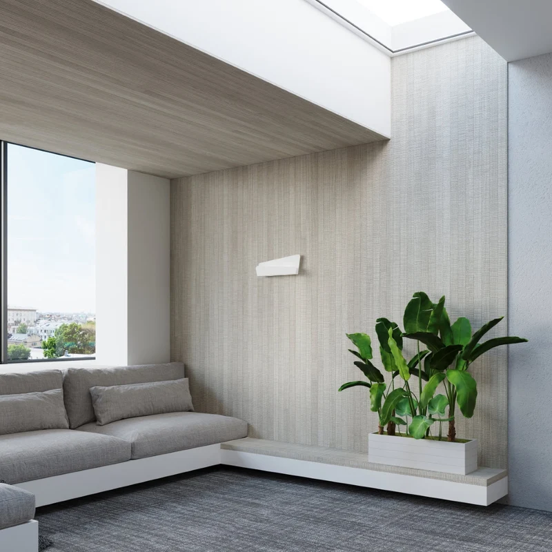 Moderne weiße Wandleuchte für den Flur – modèle Valessia