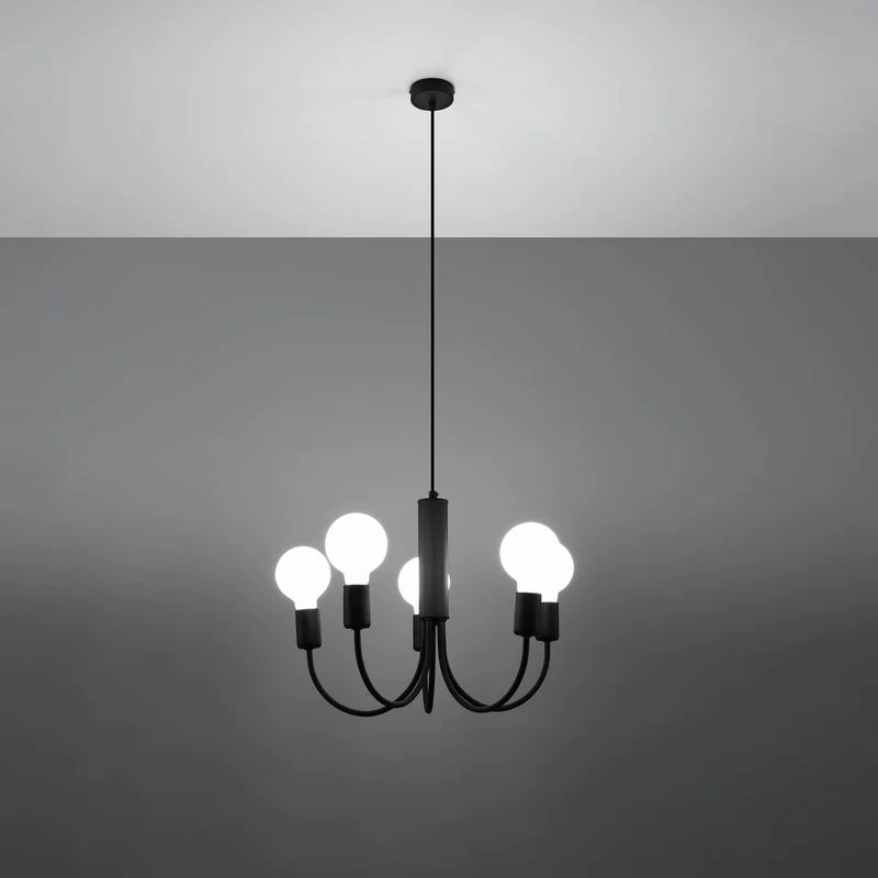 Minimalistischer Kandelaber-Kronleuchter – Orfanys