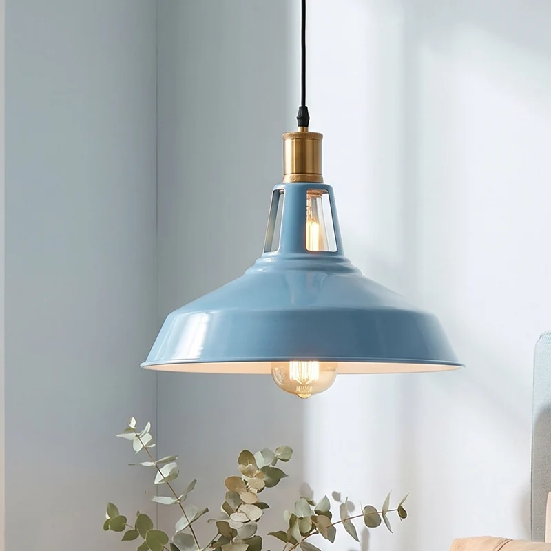 Vintage Werkstattpendel – Industrie De Deckenlampe Esstisch | Ø 30cm | E27~1681