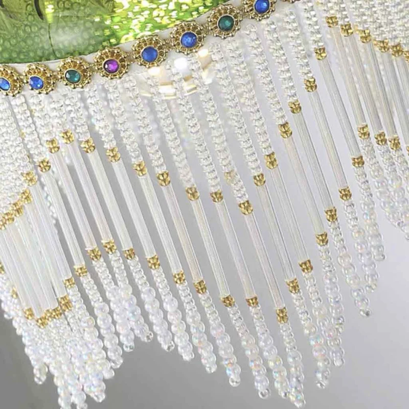 Crystal Fringe Chandelier Tassel Vintage