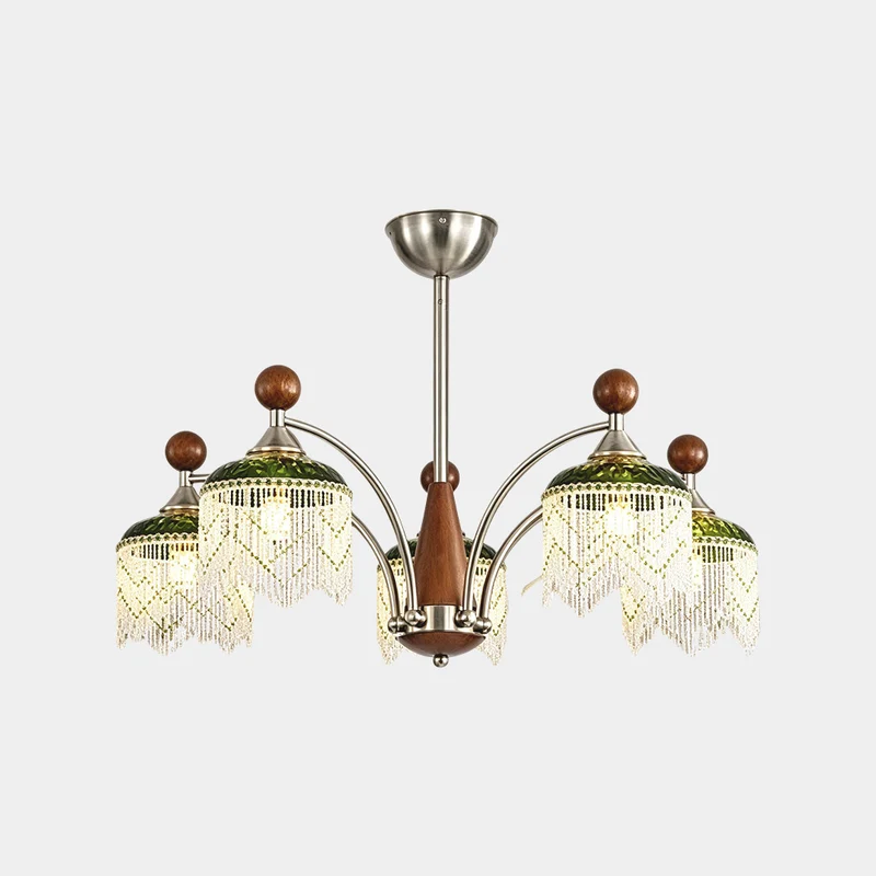 Crystal Fringe Chandelier Tassel Vintage