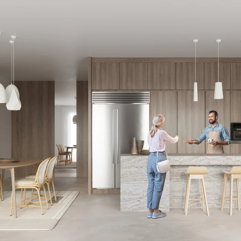 Moderne weiße Keramik-Hängeleuchte für Esszimmer – Elaris