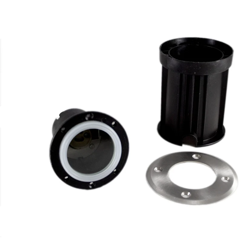 8-teiliges Smart-LED-Bodenstrahler-Set, GU10, rund, Rhodes Edelstahl, IP66, inkl. Philips-Lichtquelle, HUE-kompatibel
