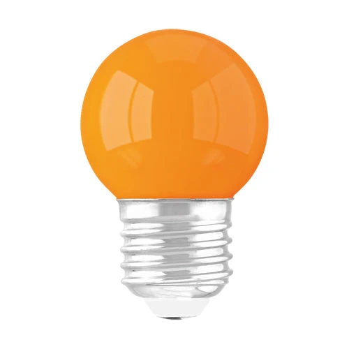 Orange Lichterkette | 100 Meter | inkl. orangefarbener Lampen