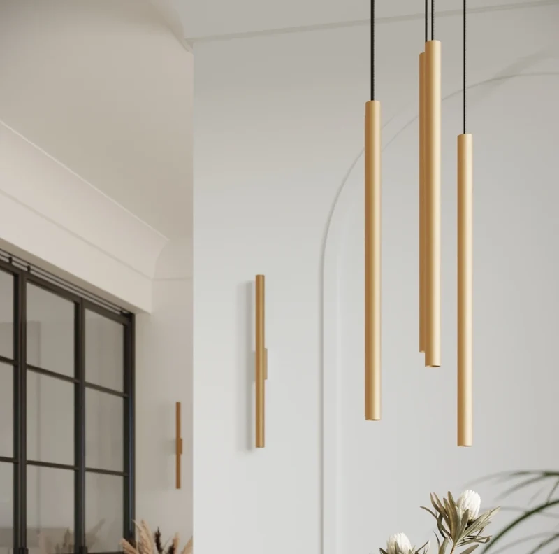Wandleuchte Gold Pastelo