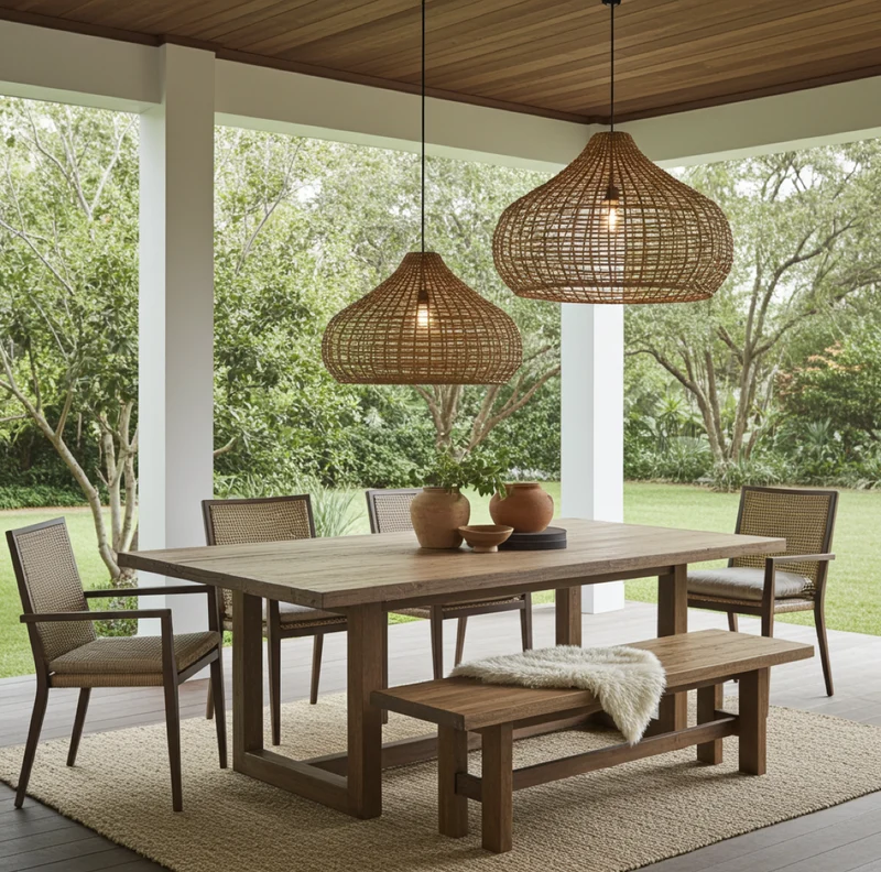 Mira Outdoor Hängelampe 70cm