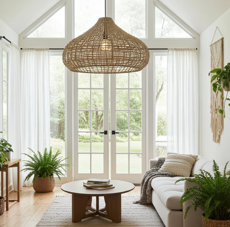 Hängelampe Wohnzimmer Mira 70 cm
