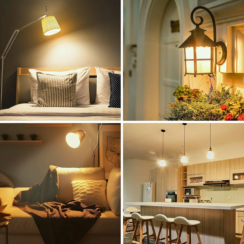 Lepro E27 LED Warmweiss Glühbirne, 2.5 Watt G45 LED Lampe E27, ersetzt 25W Halogenlampe, 250 Lumen Leuchtmittel, 2700 Kelvin Warmweiß, 180° Abstrahlwinkel Energiesparlampe, 5 Stück