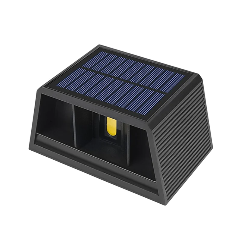 Solar-Wandleuchte | Solis | 3 W | Schwarz | IP65