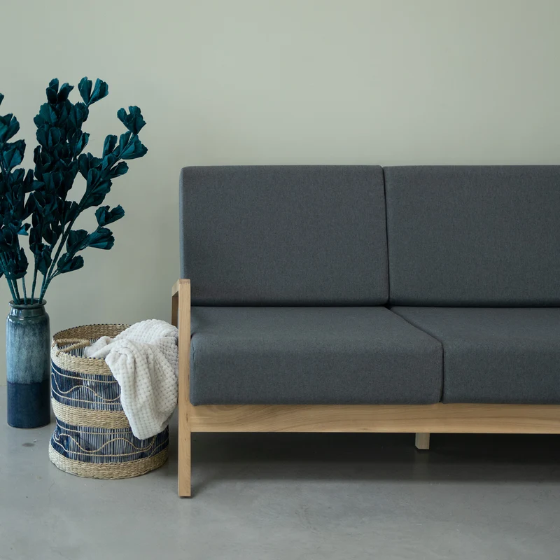 Dreisitzer-Sofa aus Massivholz SWEDEN | NordicStory