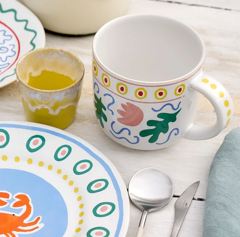Tasse Sommergeschirr Bliss