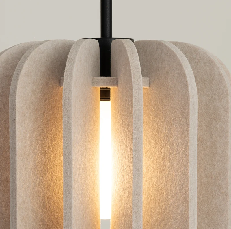 Hängelampe beige MULA 27