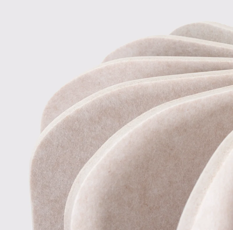 Pendelleuchte beige MULA 45