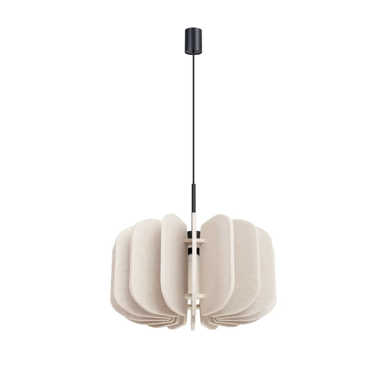 Pendelleuchte beige MULA 45