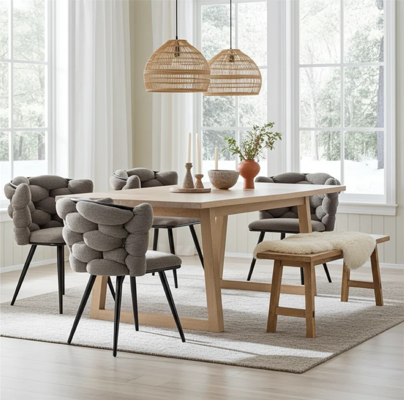 Esszimmerstuhl GRAU | 4er Set