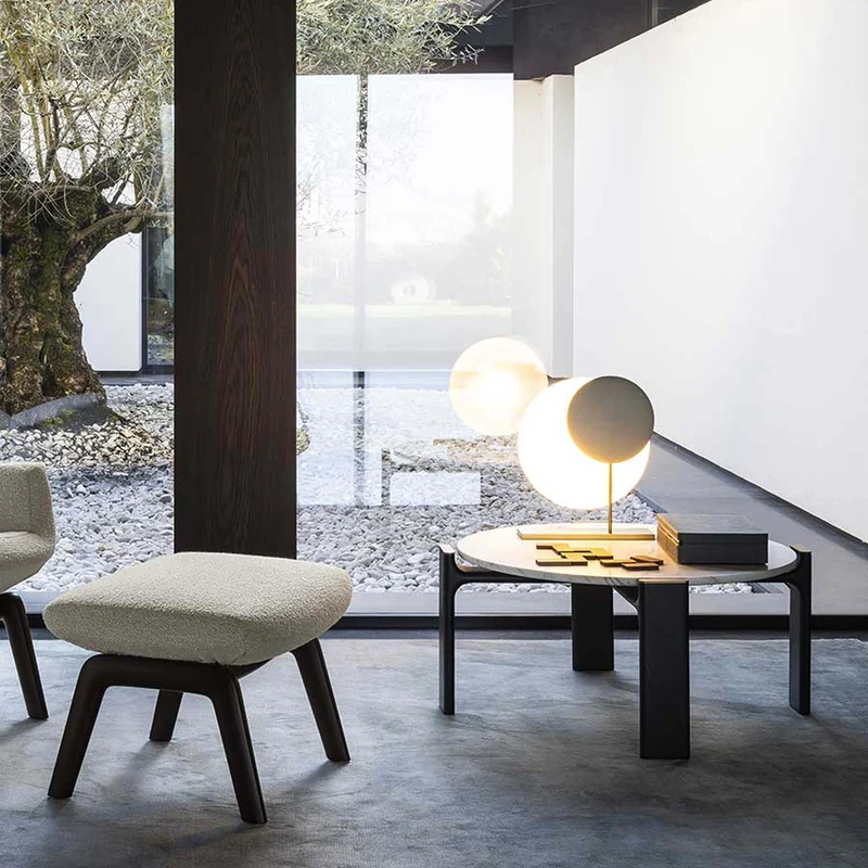 Brass Table Lamp MOONBEAM by Six N. Five for Poltrona Frau