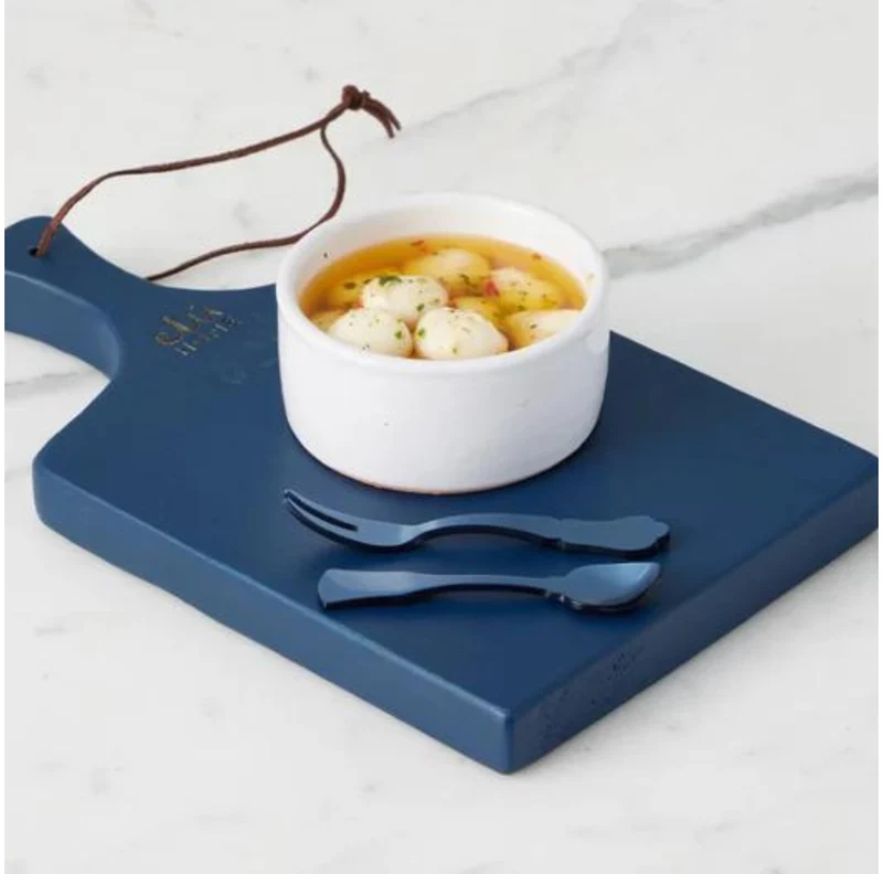 Navy blaues Charcuterie Board S – Cottage Stil