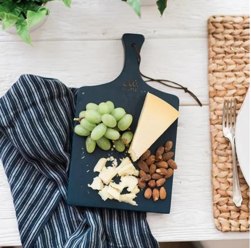 Navy blaues Charcuterie Board S – Cottage Stil