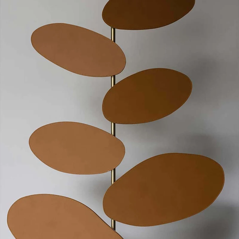 Brass Floor Lamp FOLIAGE by Six N. Five for Poltrona Frau
