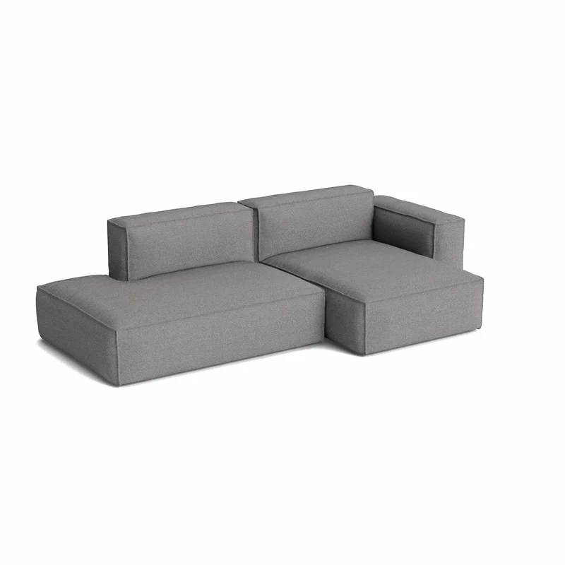 HAY Mags Soft 2,5-Sitzer Sofa mit abnehmbarem Bezug – Kombination 3 rechts
