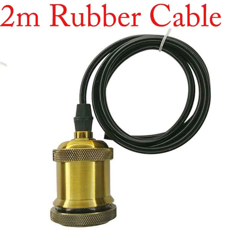 Vintage Pendelleuchte E27 Lampenfassung mit Kabel ~3947