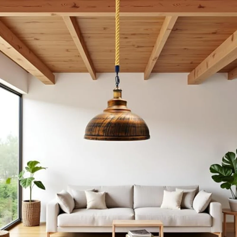 Esstisch lampe hängend pendelleuchte Industrie Hängelampe ~3946