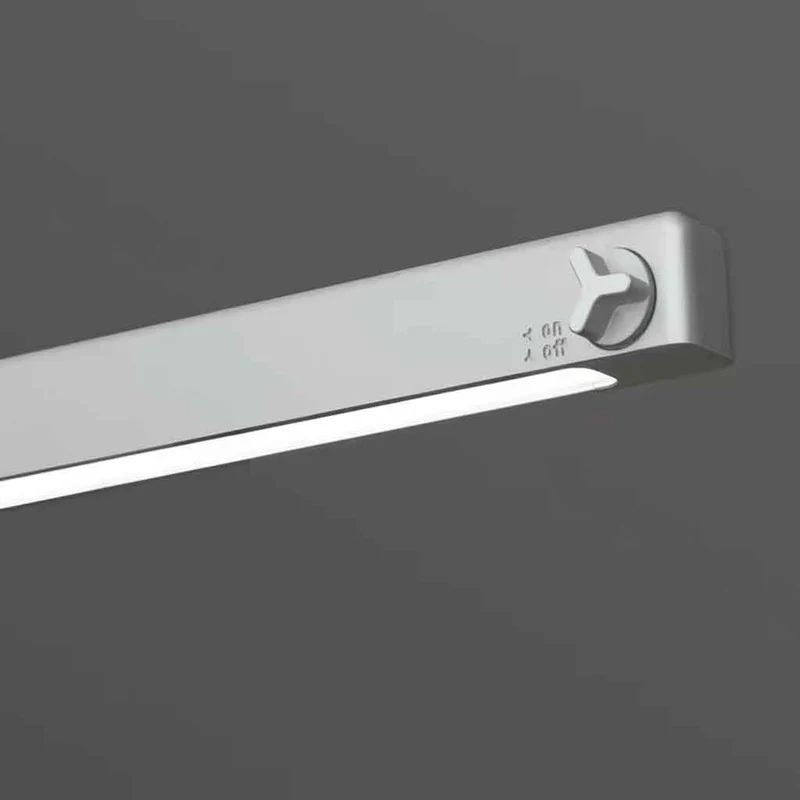 Minimalist Linear Pendant Light LED with a Dimmer Button