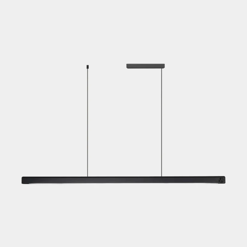 Minimalist Linear Pendant Light LED with a Dimmer Button