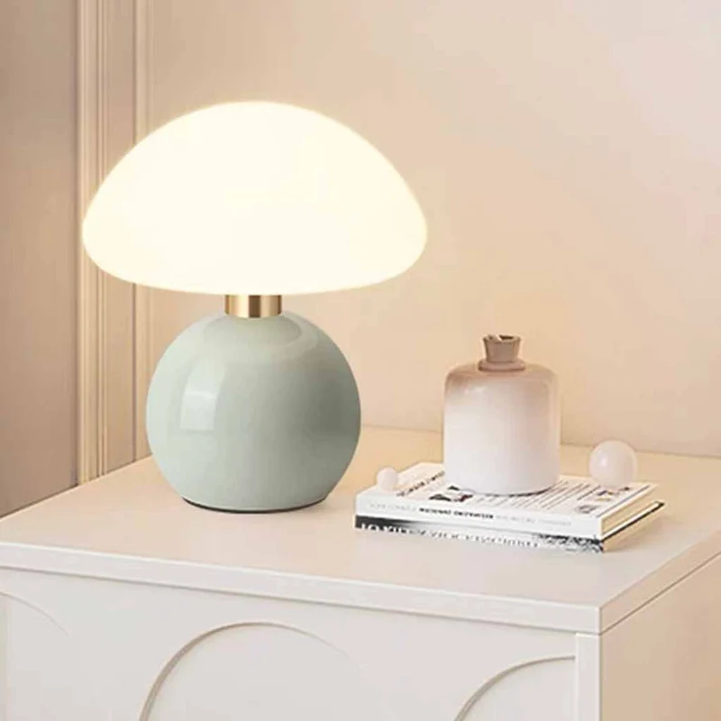 Murshroom Table Lamp Cute Mutlit-Color LED