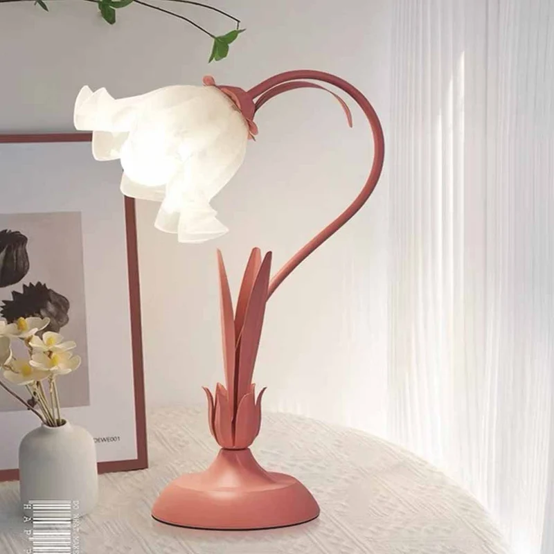 Flower Table Lamp Lily of the Valley Acrylic, 3 Colors