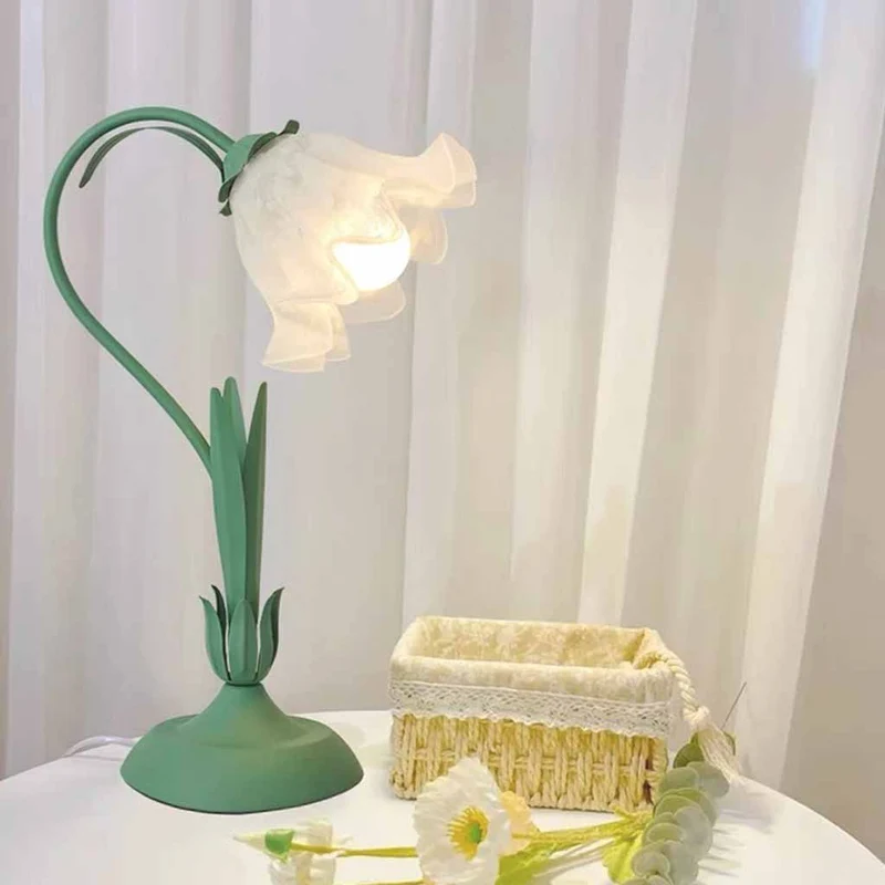 Flower Table Lamp Lily of the Valley Acrylic, 3 Colors