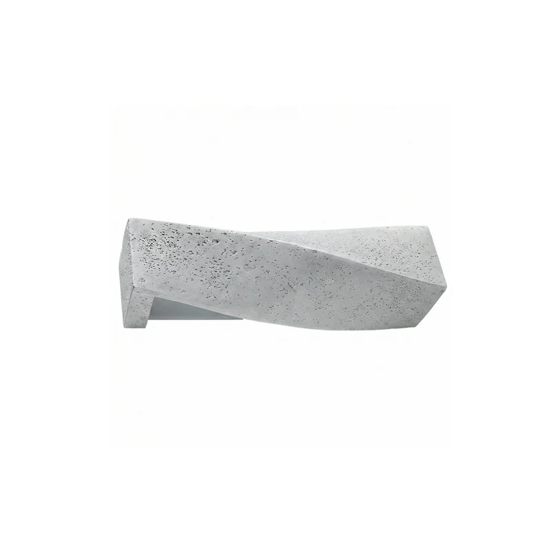 Wandleuchte aus grauem Beton Industriedesign – Modèle Caldria