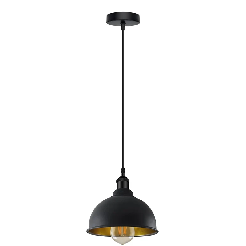 Industrial Pendelleuchte Schwarz Retro Esstisch Deckenlampe Metall~4075