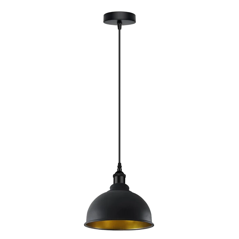 Industrial Pendelleuchte Schwarz Retro Esstisch Deckenlampe Metall~4075