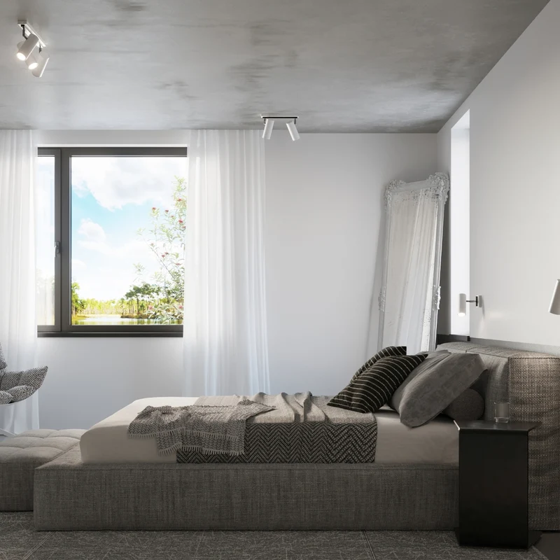 Deckenleuchte modern weiß schwenkbar Wohnzimmer – AURELIOX