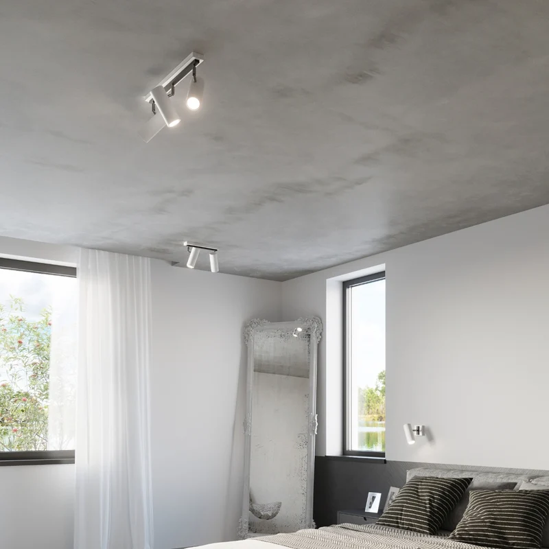 Deckenleuchte modern weiß schwenkbar Wohnzimmer – AURELIOX